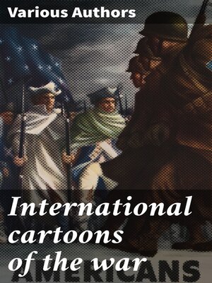 cover image of International cartoons of the war